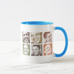 Barack Obama Lächeln Tasse