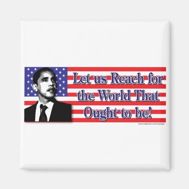 Barack Obama Magnet (Vorne)