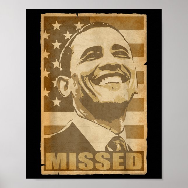 Barack Obama Missed Torn Poster (Vorne)