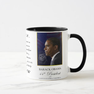 Barack Obama mit Jack Kennedy - Wecker-Tasse Tasse