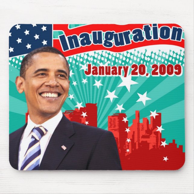 Barack Obama Mousepad (Vorne)