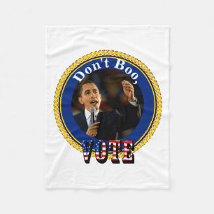 Barack Obama Nicht Ausbuhen Wählen Fleecedecke