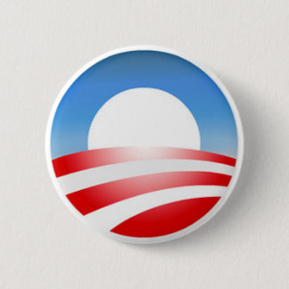 Barack Obama "O" Knopf Button