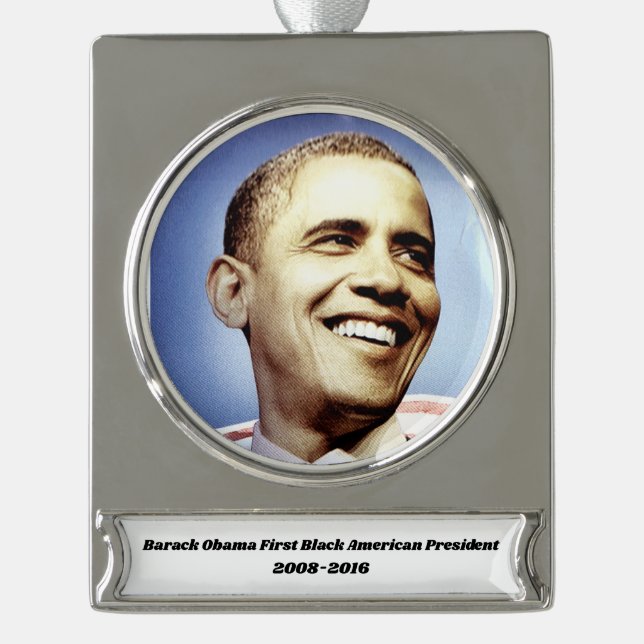 BARACK OBAMA Ornament (Vorderseite)