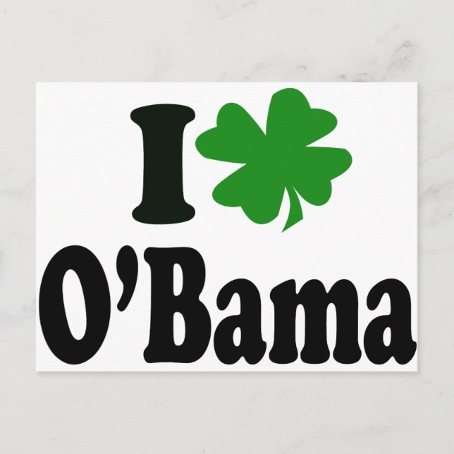 Barack Obama Postkarte (Vorderseite)