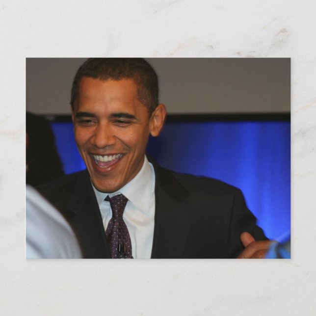 Barack Obama Postkarte (Vorderseite)