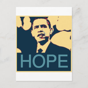 Barack Obama Postkarte
