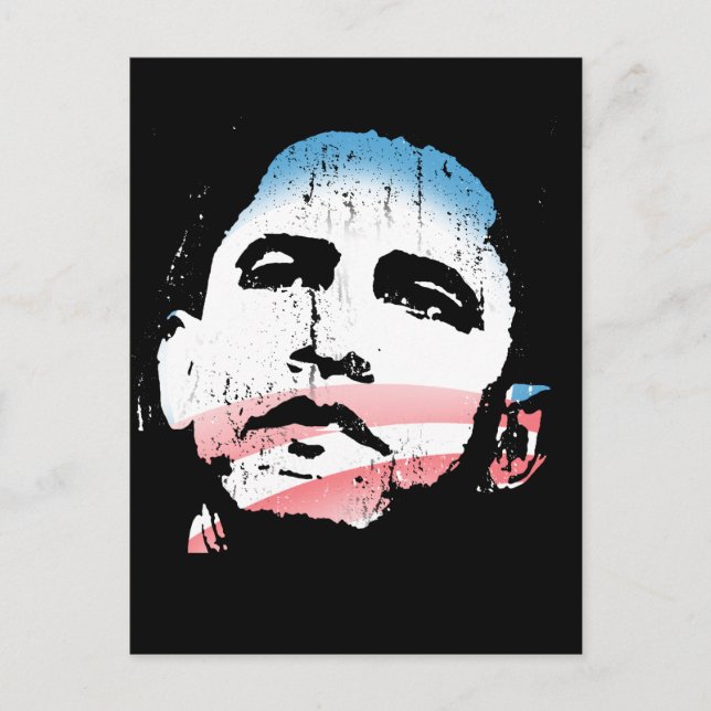 Barack Obama Postkarten (Vorderseite)