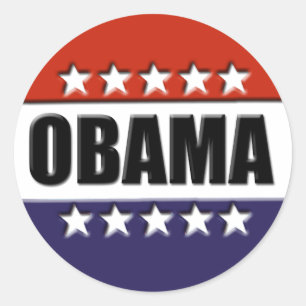Barack Obama pour les autocollants du président
