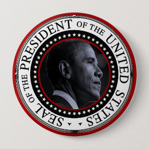 Barack Obama Präsident Siegel Button