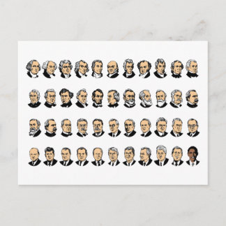Barack Obama - Präsidenten der Vereinigten Staaten Postkarte