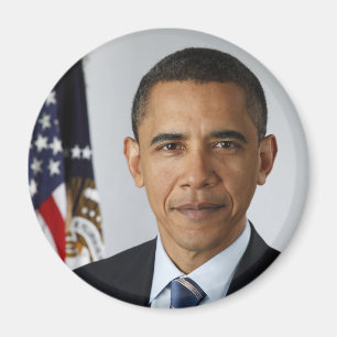 Barack Obama Präsidentielles Porträt Magnet