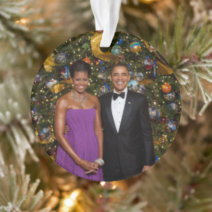 Barack Obama Président des États-Unis Noël à la Ma
