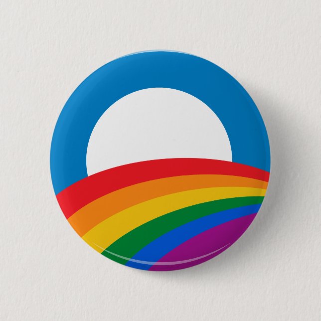 Barack Obama-Pride-Button - Button (Vorderseite)