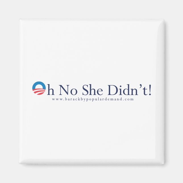 Barack Obama Primary Magnet (Vorne)