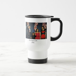 Barack Obama Reise-Tasse - besonders angefertigt - Reisebecher