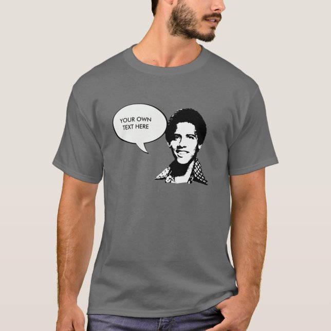 Barack Obama Retro T-Shirt (Vorderseite)
