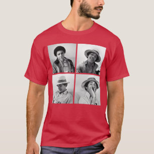 Barack Obama Retro Vintage Junger Obama raucht in T-Shirt