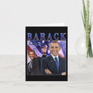 Barack Obama Retro Vintager Stil Karte