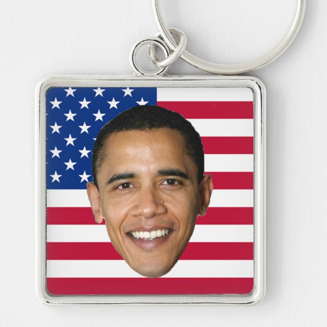 Barack Obama Schlüsselanhänger (Vorne)