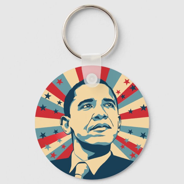 Barack Obama Schlüsselanhänger (Vorderseite)
