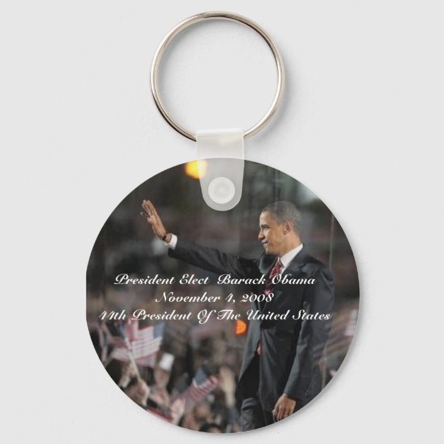 Barack Obama Schlüsselanhänger (Vorderseite)