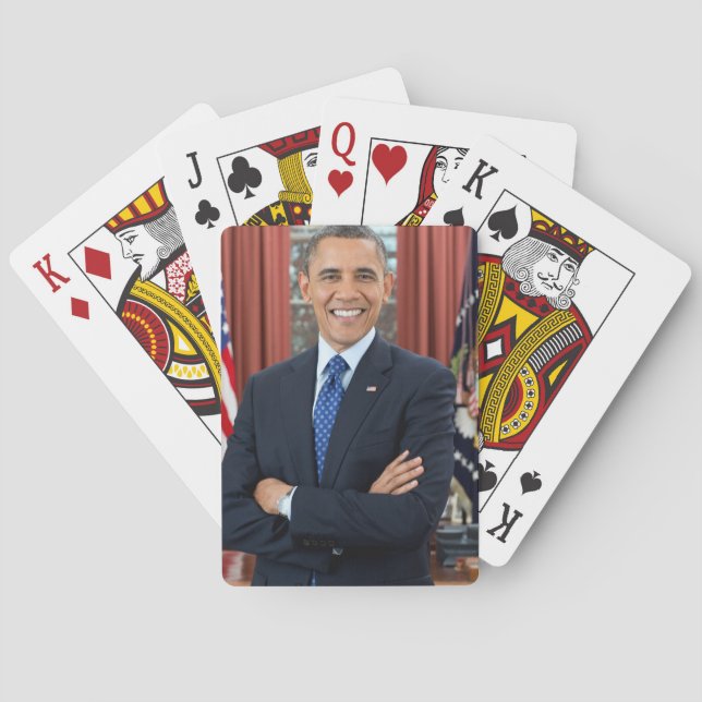 Barack Obama Spielkarten (Rückseite)
