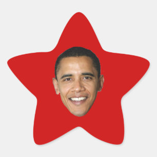 Barack Obama Stern-Aufkleber