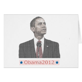 Barack Obama Texte Portrait 2012