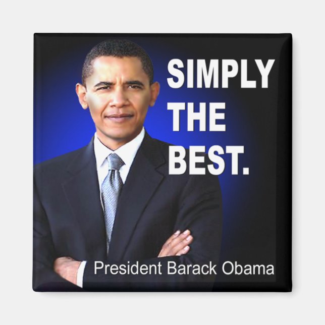 Barack Obama - Tout Simplement Le Meilleur Magnet (Devant)