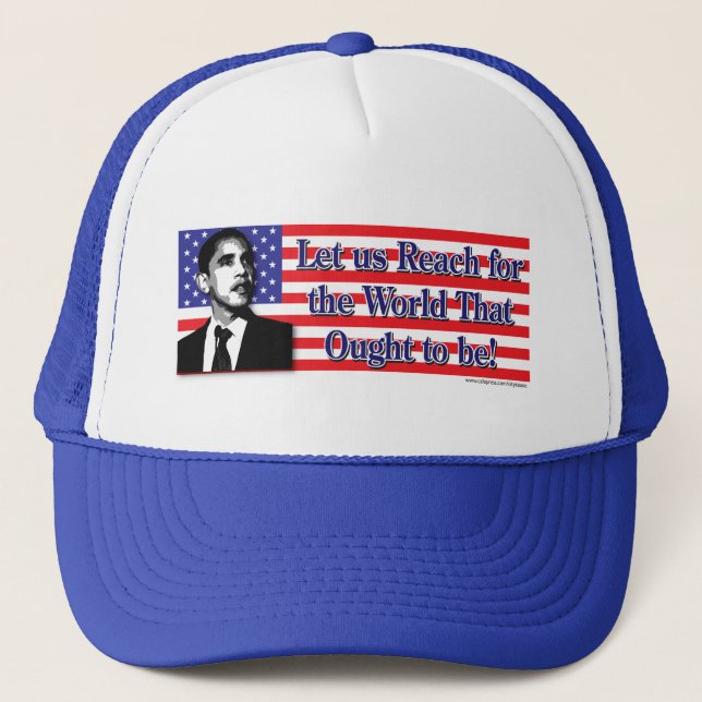 Barack Obama Truckerkappe (Vorderseite)