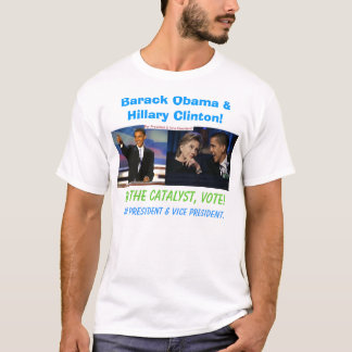 Barack Obama und Hillary Clinton T-Shirt