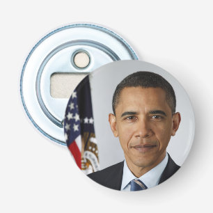 Barack Obama US-Präsident Weißes Haus Portrait Flaschenöffner