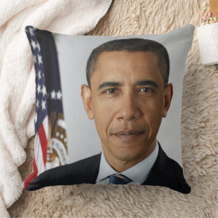 Barack Obama US-Präsident Weißes Haus Portrait Kissen