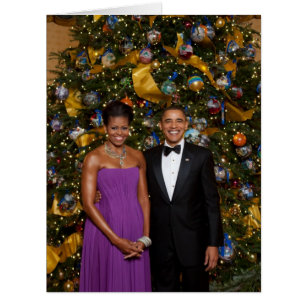 Barack Obama US-Präsident White House Weihnachten