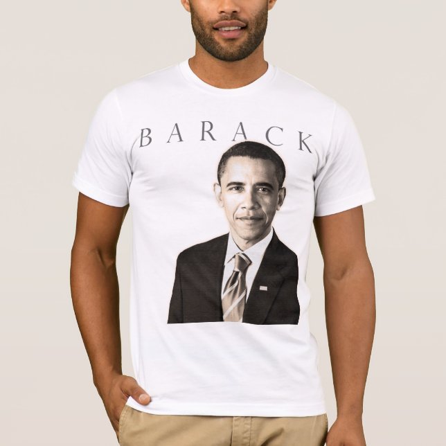 Barack Obama Vintages T-Shirt (Vorderseite)