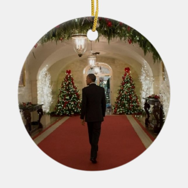Barack Obama Weihnachten - Ornament (Vorne)