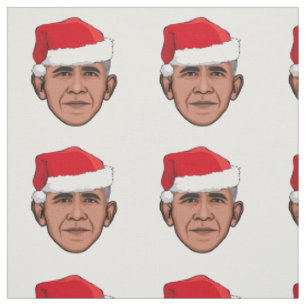 BARACK OBAMA Weihnachten Stoff