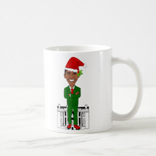 barack obama weihnachtsmann kaffeetasse