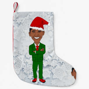 barack obama weihnachtsstrumpf des weihnachtsmanns kleiner weihnachtsstrumpf