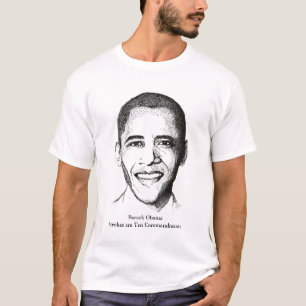 Barack Obama - zehn Gebote T-Shirt