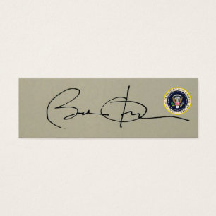 Barack Obamas erste UNTERZEICHNUNG als US
