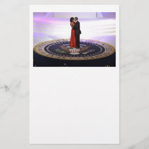 Barack und Michelle Obama Briefpapier