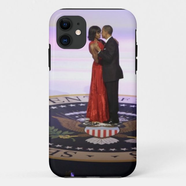 Barack und Michelle Obama Case-Mate iPhone Hülle (Rückseite)