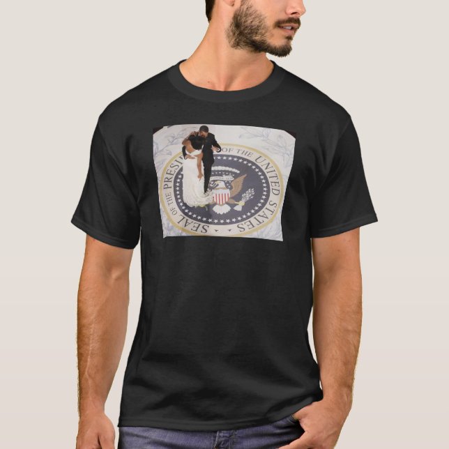 Barack und Michelle Obama T-Shirt (Vorderseite)