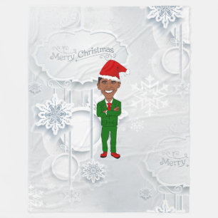 Barackdecke Oama Santa Fleecedecke