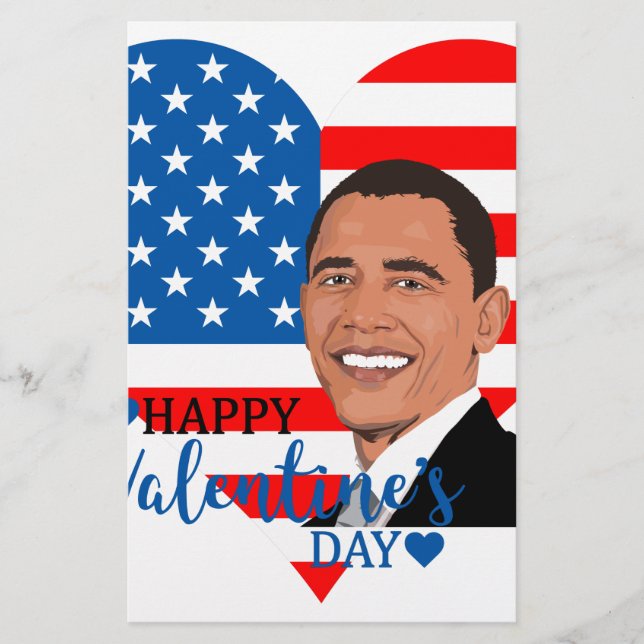Barackenvalentin Briefpapier (Vorderseite)