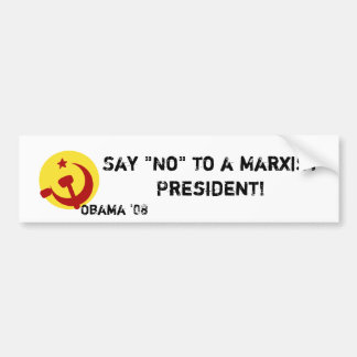 BarackObamaschange, Obama '08, sagen "nein" zu Autoaufkleber