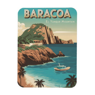 Baracoa El Yungue Mountain Magnet