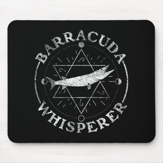 Baracuda-Flüsterer - Barracuda Mousepad (Vorne)